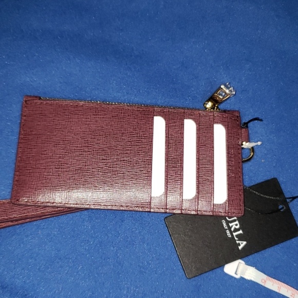 Furla Purple Card Holder/Change Purse - Picture 2 of 3